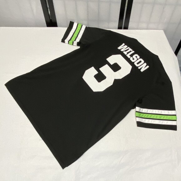 NFL Seattle Seahawks Russell Wilson #3 Jersey Tee Shirt Short Sleeve Fan Apparel - Picture 8 of 10